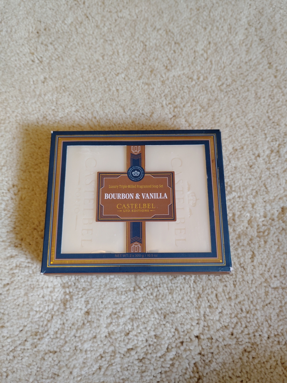 Bourbon & Vanilla Luxury Triple-Milled Soap Set
